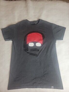 Rally House Andy Reid Men's Size Small T-Shirt Kansas City Chiefs Gray Graphic